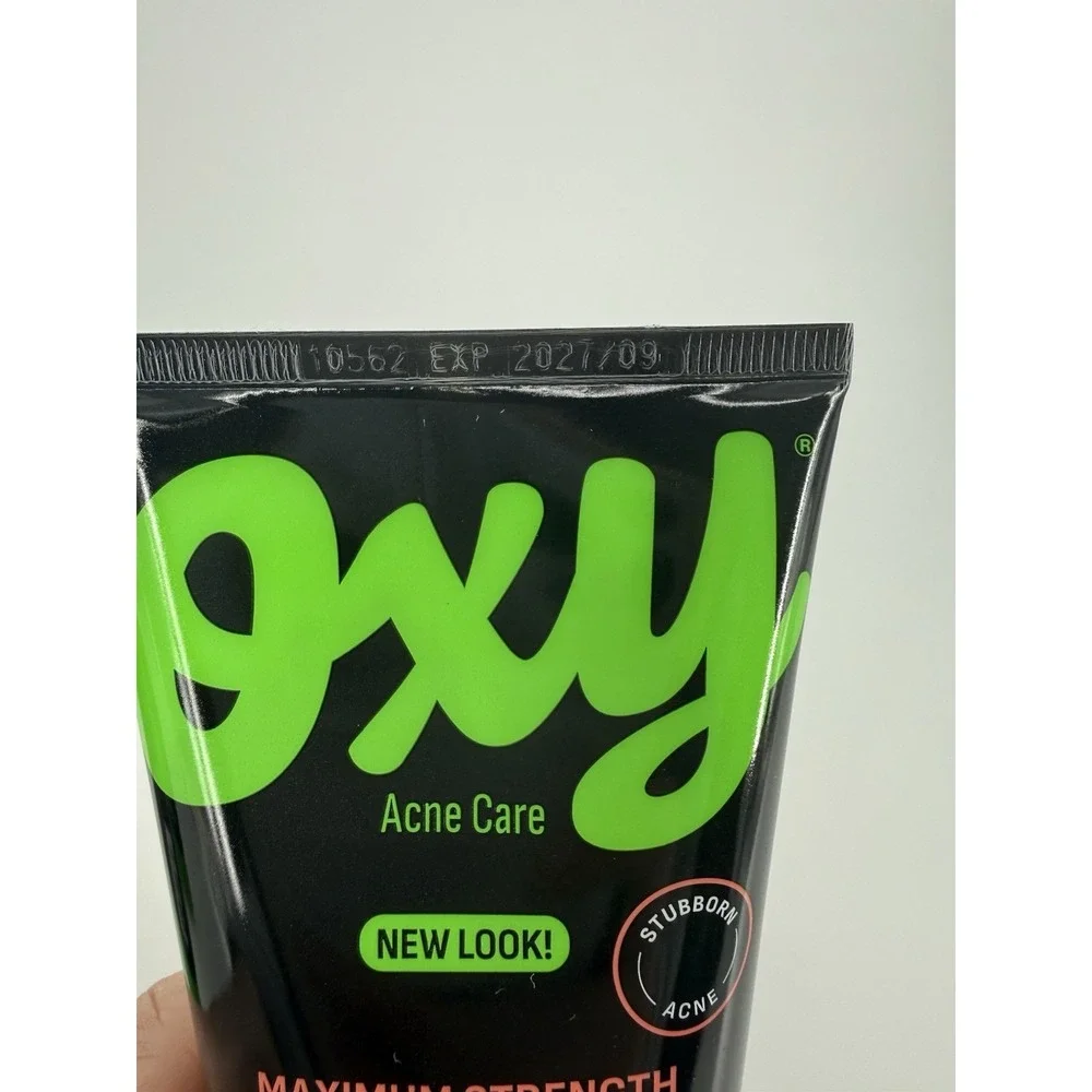 OXY Face Wash Benzoyl Peroxide 10% Acne Wash 5oz ( 3 pack ) Acne Cream Cleanser